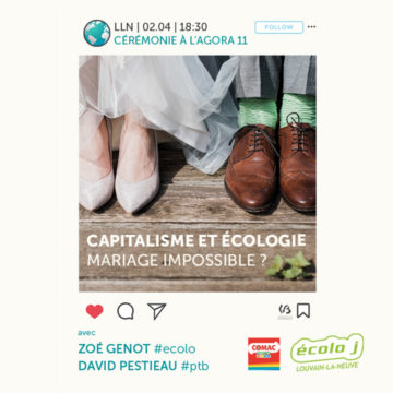 2019_LLN_Capitalisme et écologie, mariage impossible ?