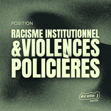 POSITION VIOLENCES POLICIERES écolo j