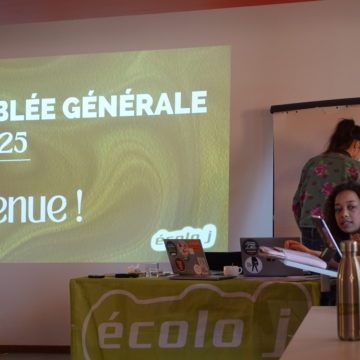 Assemblée générale élective écolo j