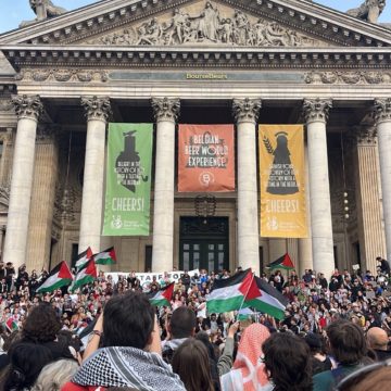 Manif freedom flotilla bruxelles