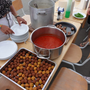 écolo j on fire 2025 repas soir