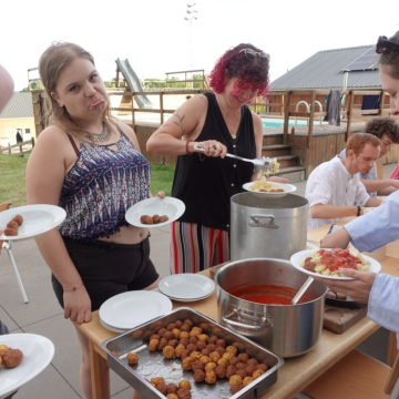 écolo j on fire 2025 repas soir