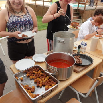 écolo j on fire 2025 repas soir