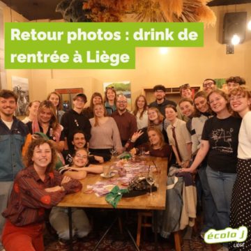 drink de rentrée à Liège 2025 septembre