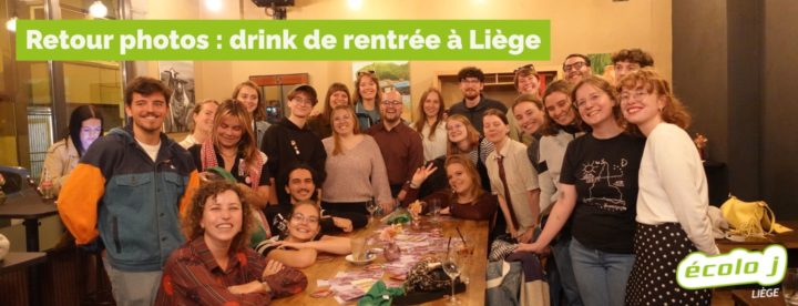 drink de rentrée à Liège 2025 septembre