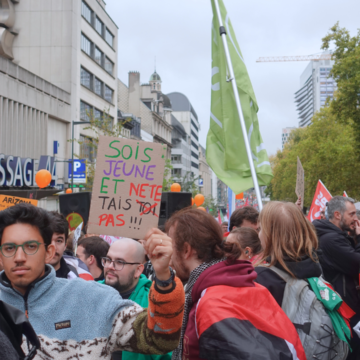 manifestation contre arizona 14 octobre 2025