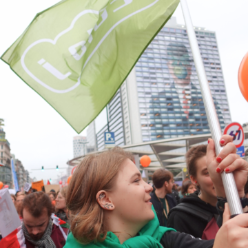 manifestation contre arizona 14 octobre 2025