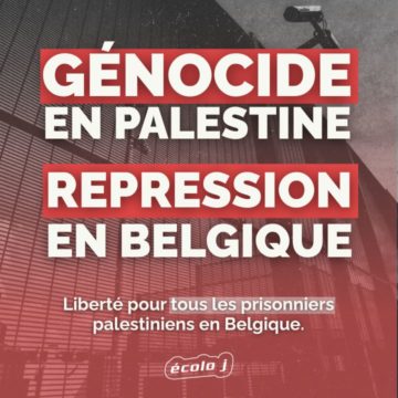 répression mouvements palestiniens belgique