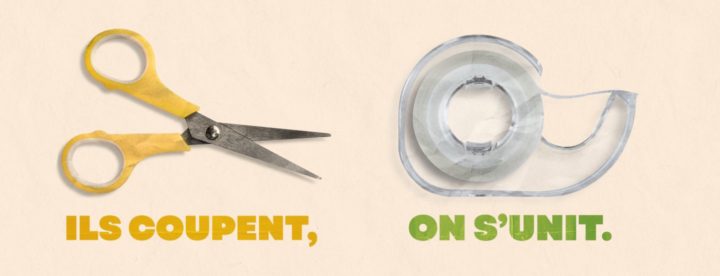 ils coupent on s'unit